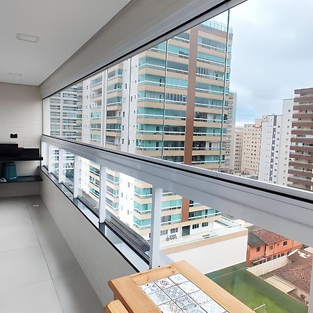 Apto Com Lazer Completo, Piscina, Ar, Mercadinho E Pet Friendly A 1 Min Da Praia Praia Grande (Santos) Bagian luar foto