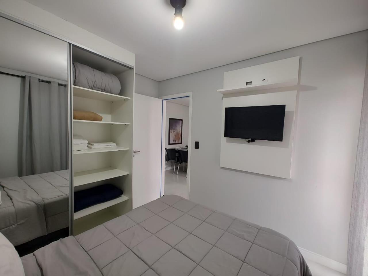 Apto Com Lazer Completo, Piscina, Ar, Mercadinho E Pet Friendly A 1 Min Da Praia Praia Grande (Santos) Bagian luar foto
