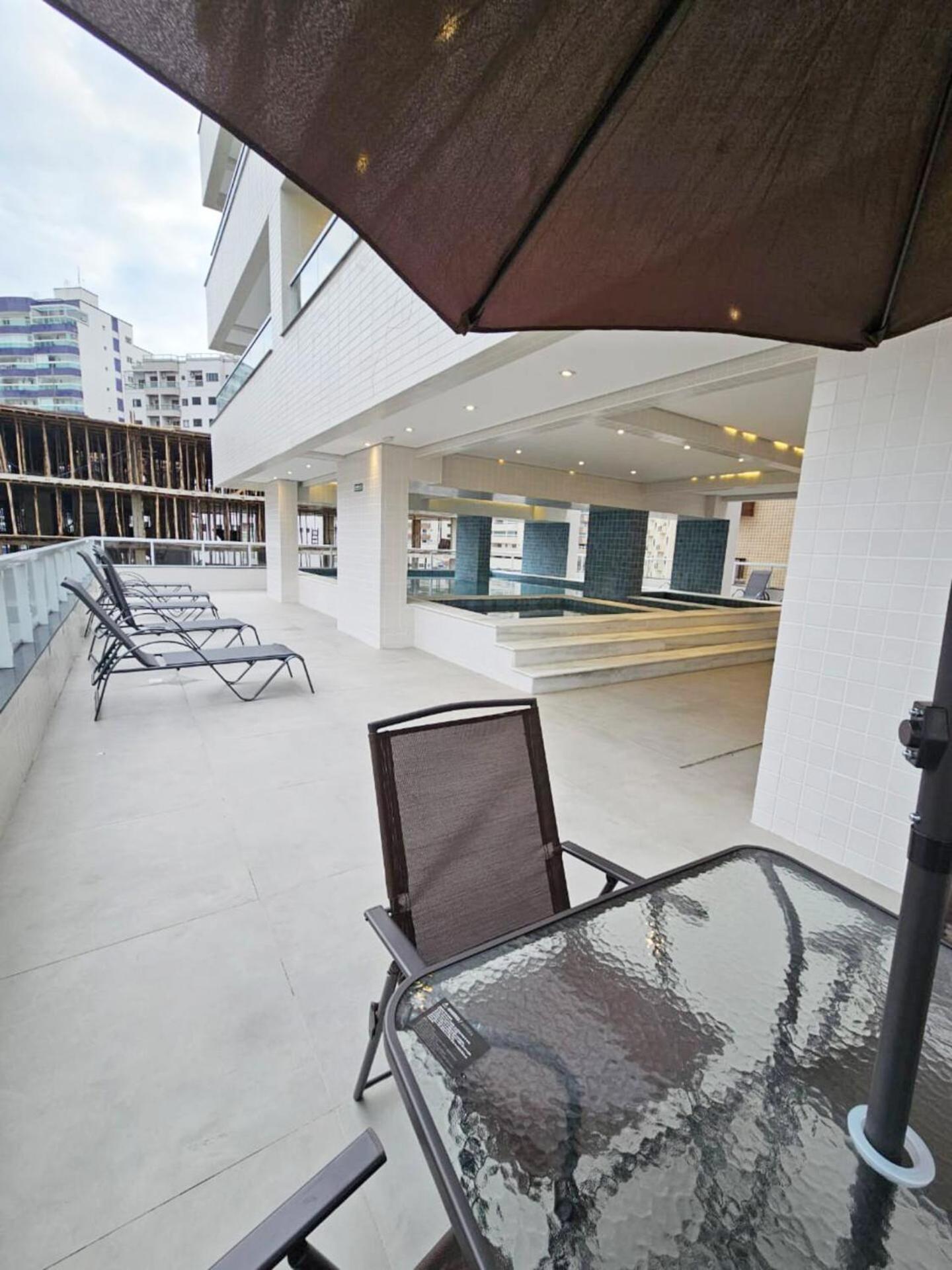 Apto Com Lazer Completo, Piscina, Ar, Mercadinho E Pet Friendly A 1 Min Da Praia Praia Grande (Santos) Bagian luar foto