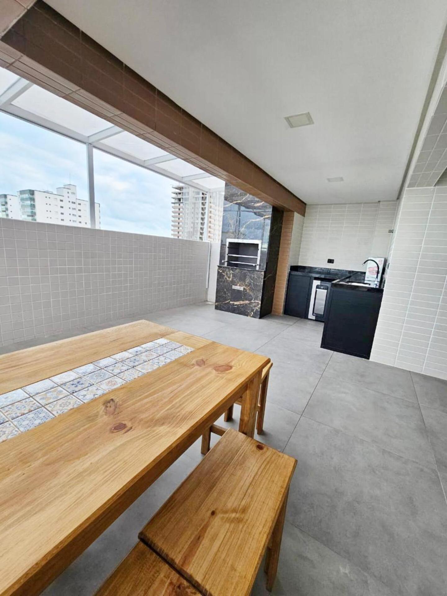 Apto Com Lazer Completo, Piscina, Ar, Mercadinho E Pet Friendly A 1 Min Da Praia Praia Grande (Santos) Bagian luar foto